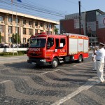 Ziua Pompierilor 17 septembrie foto masina si fanfara