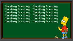 cheating-is-wrong